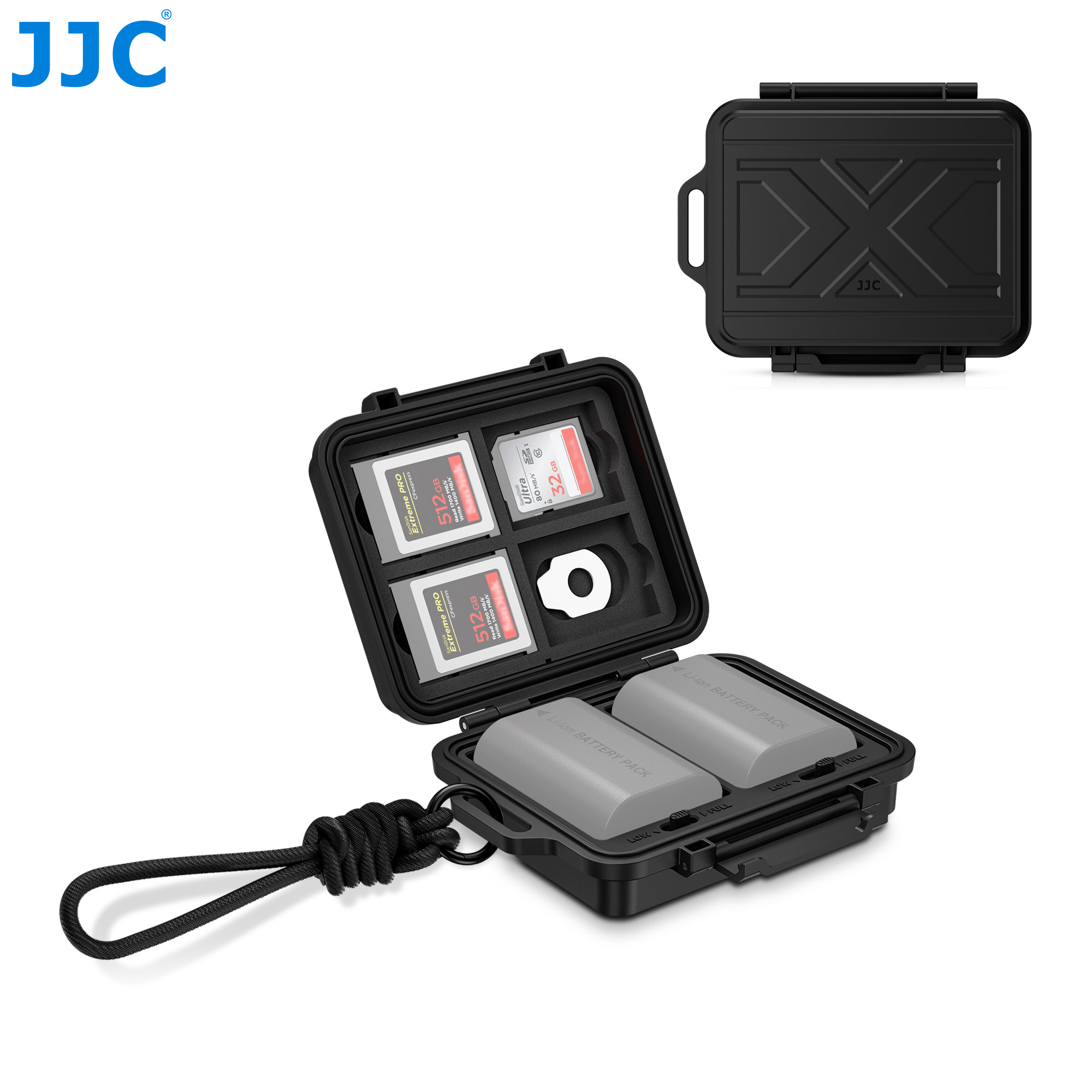 Color Checker Card - JJC Camera Battery Memory Card Case