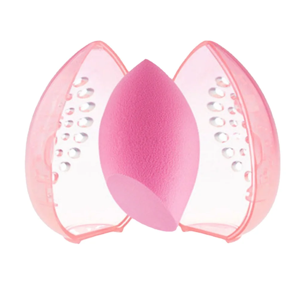 Beauty Dish Softbox - Cosmetic Sponge Storage Box Makeup Powder