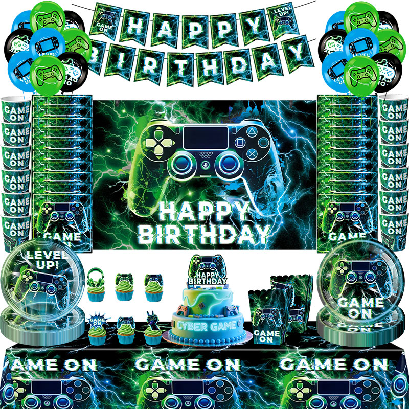 Photography Hacks - Video Game Themed Birthday Party Decorations