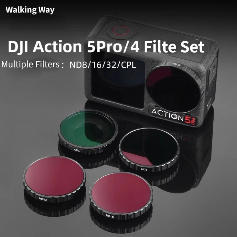 Nd Filter Set - DJI Osmo Action 5pro/4 Filter Set