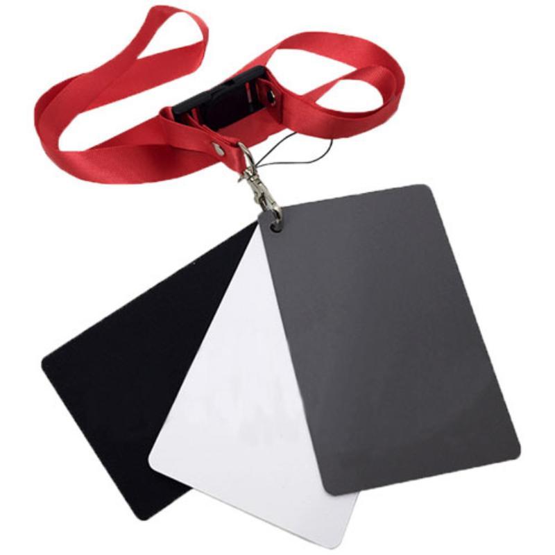 Color Checker Card - White Balance Correction Card 18% Neutral
