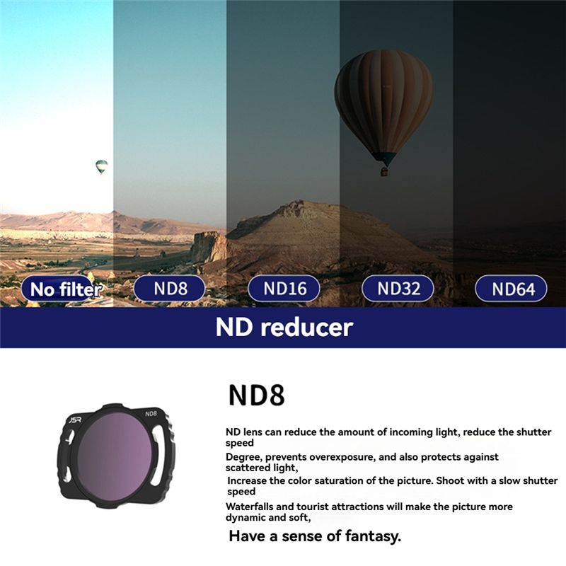 [T64C] For DJI Avata O3 ND Fil - огляд і ціна Nd Filter Set