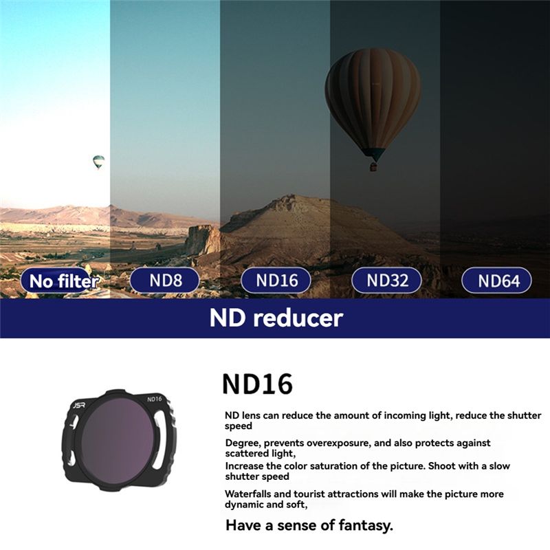 [T64C] For DJI Avata O3 ND Fil - огляд і ціна Nd Filter Set