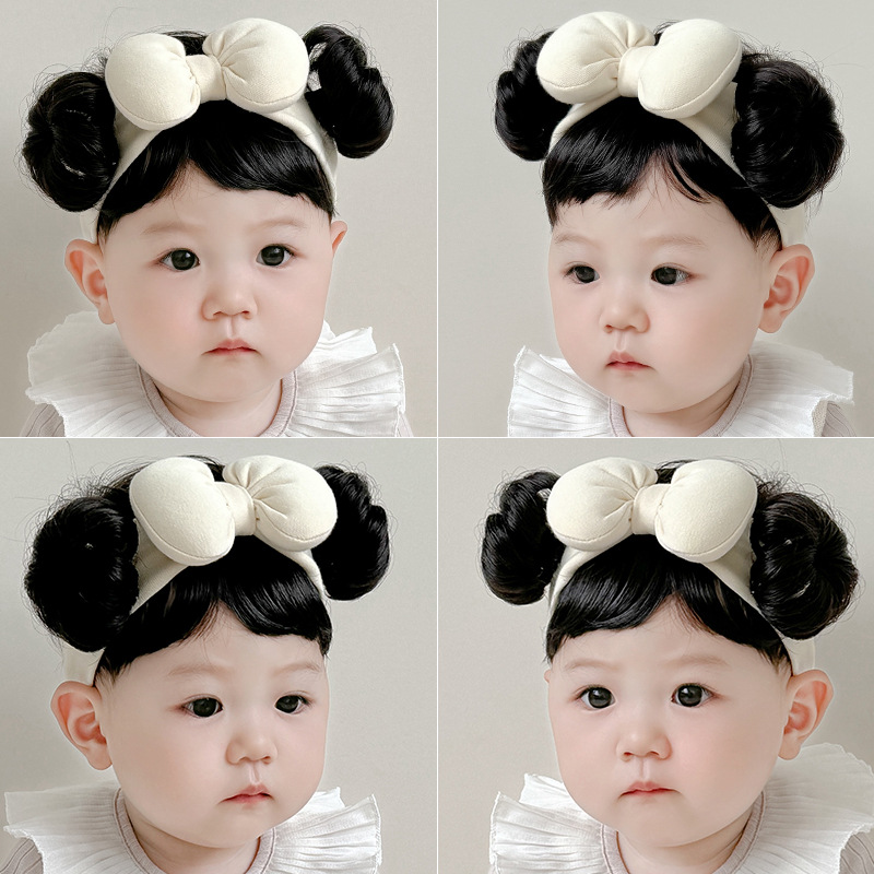 Baby Wigs Bangs Headband Big B - огляд і ціна Photography Still Life