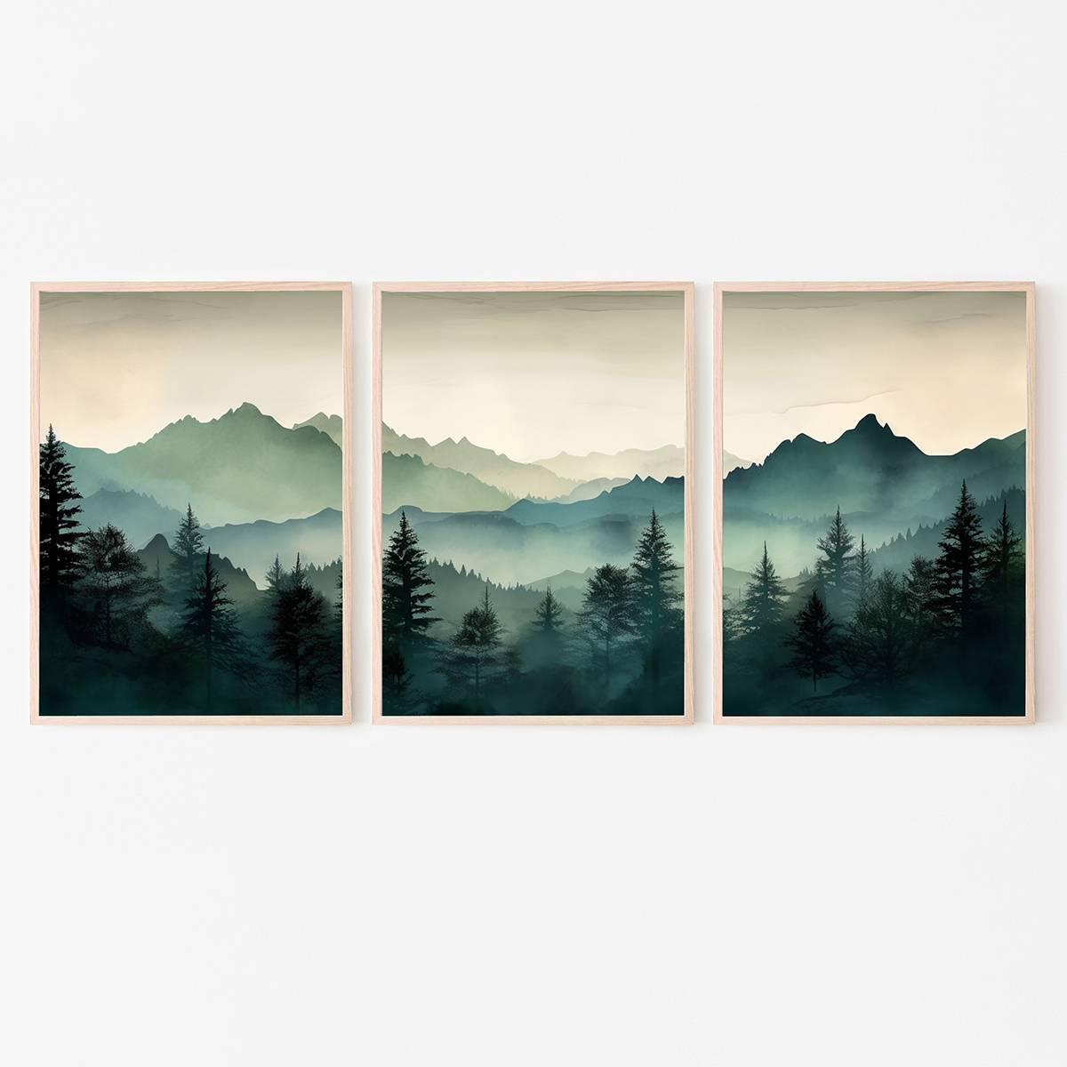 3pcs/set Abstract Sage Green M - огляд і ціна Photography Kit