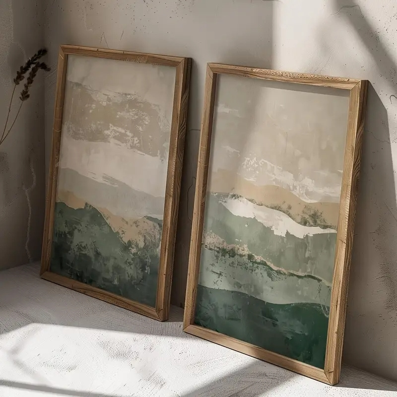 2pcs/set Wabi Sabi Abstract Ge - огляд і ціна Photography Geometry