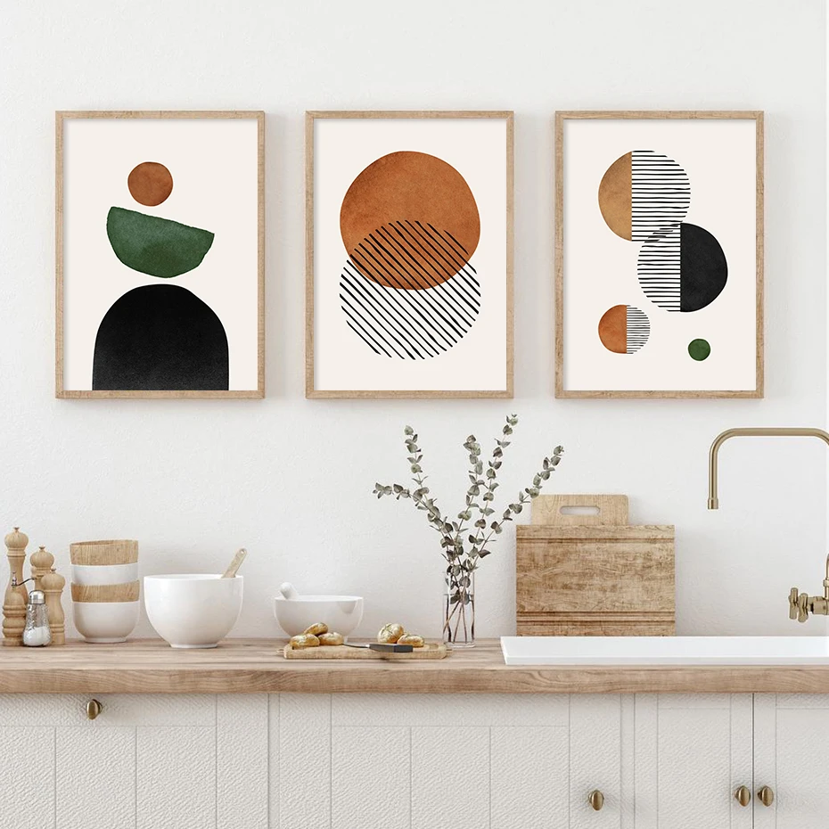 Boho Abstract Mid Century Plan - огляд і ціна Photography Geometry