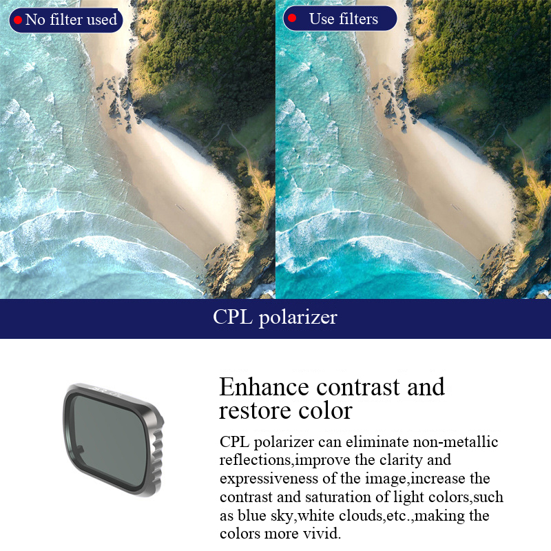 For DJI Mavic Air 2S Lens Filt - огляд і ціна Nd Filter Set