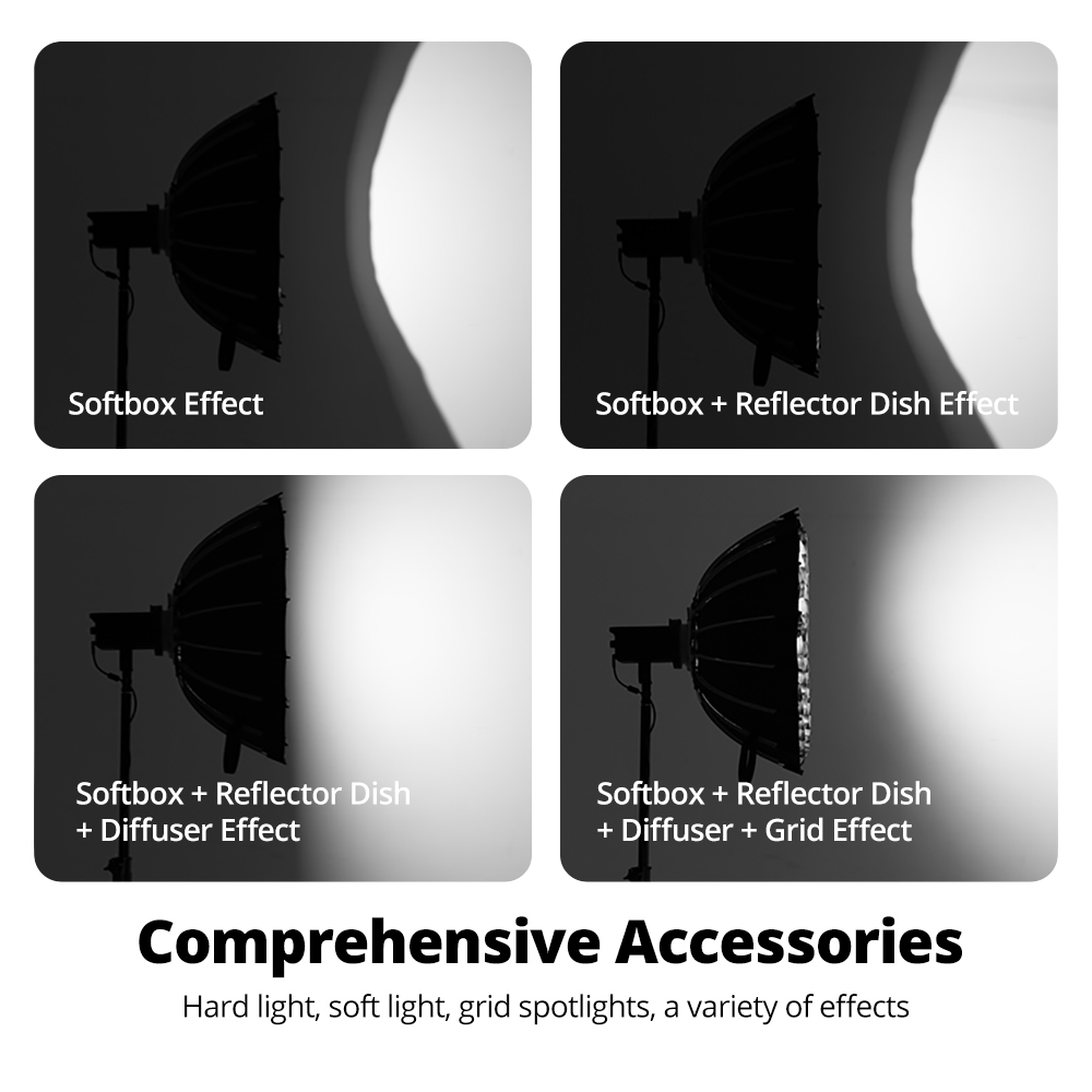 AMBITFUL BDPro 65cm 85cm Studi - огляд і ціна Beauty Dish Softbox