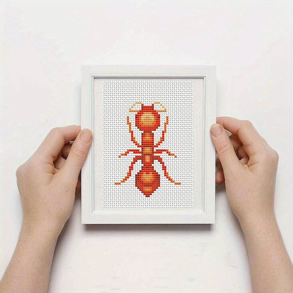 8Pcs Insect Cross Stitch Embro - огляд і ціна Photography Geometry