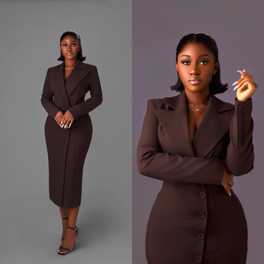 Plus Size Women Mermaid Blazer - огляд і ціна Photography Geometry