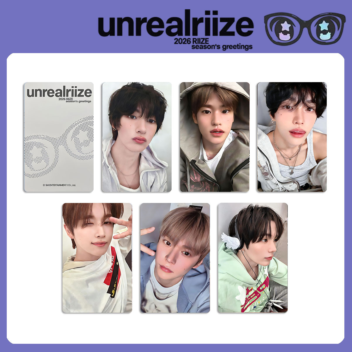 6PCS new male group RIIZE albu - огляд і ціна Photography News