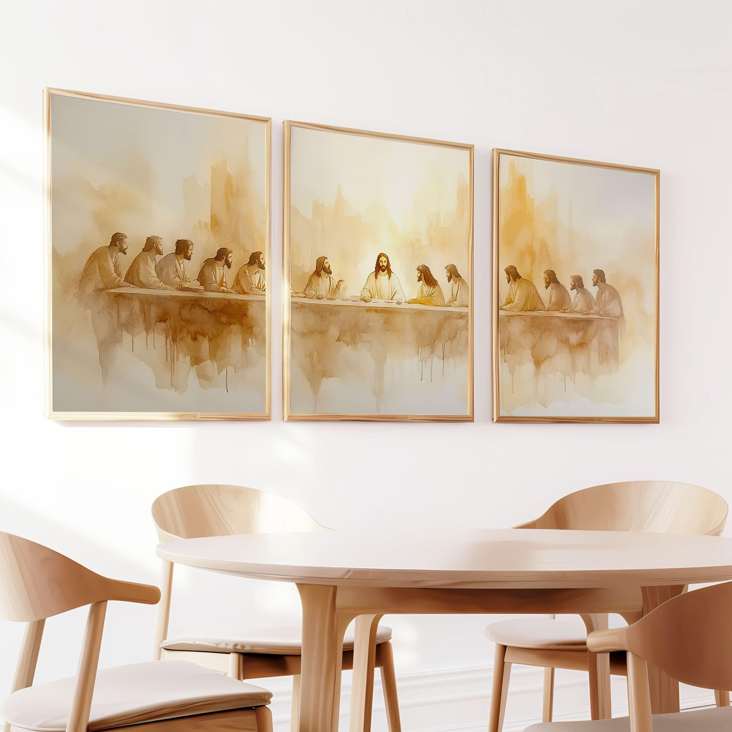 3pcs/set The Last Supper Wall  - огляд і ціна Photography Kit