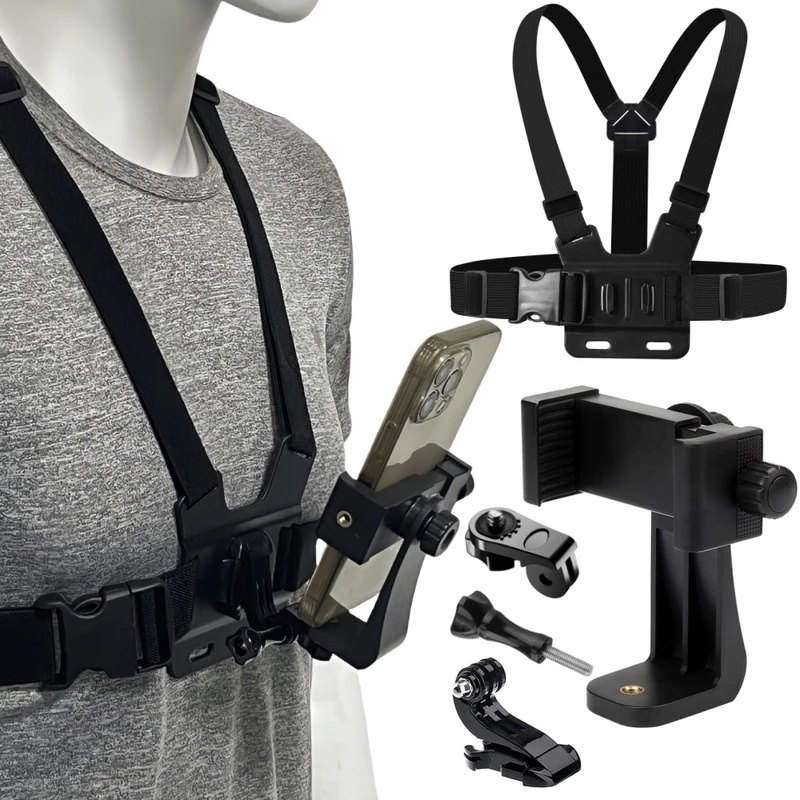 Phone Chest Strap Mount Belt f - огляд і ціна Gopro Action Camera Hero 13 Black