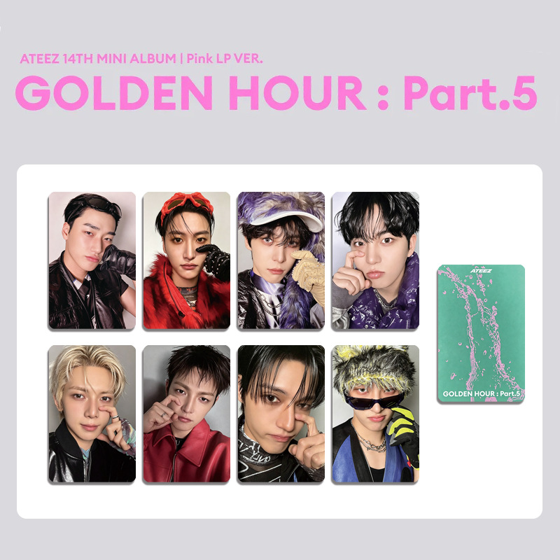8Pcs/Set Idol Boys ATEEZ New A - огляд і ціна Photography News