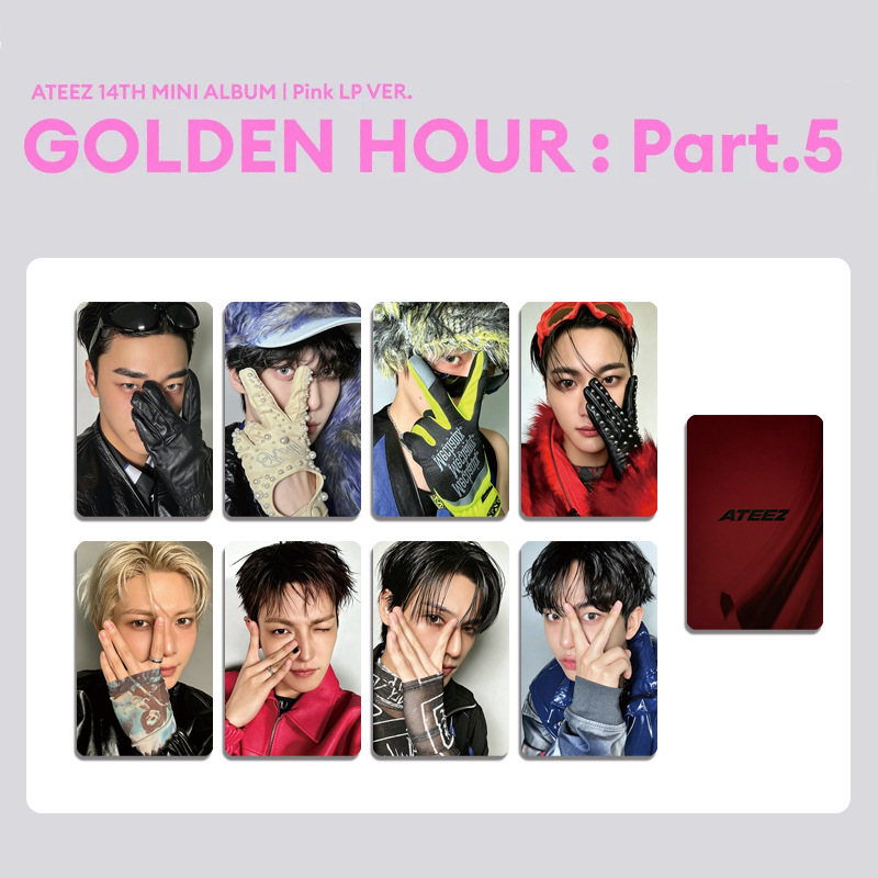 8Pcs/Set Idol Boys ATEEZ New A - огляд і ціна Photography News