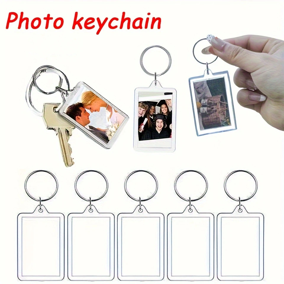 100pcs Blank Photo Keyrings Ac - огляд і ціна Photography Hacks