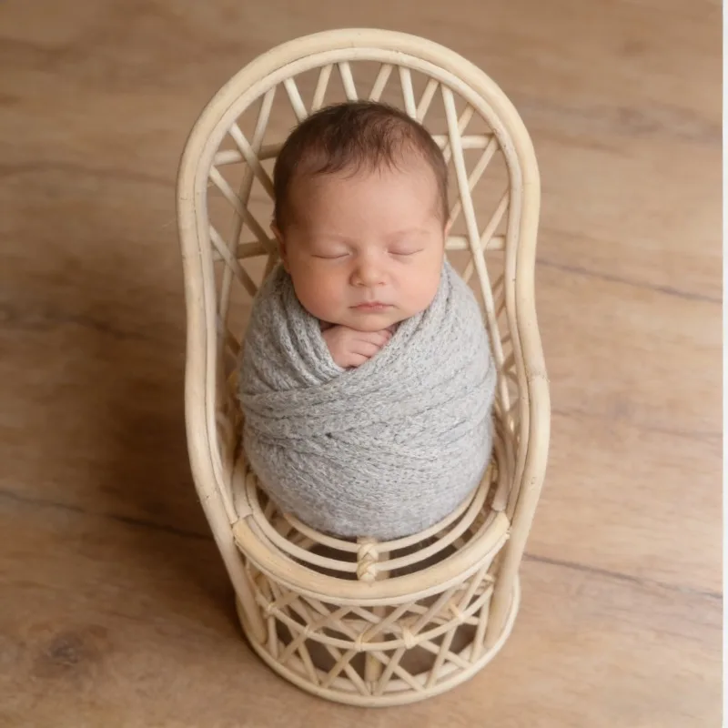1pc Rattan Wood Handmade Woven - огляд і ціна Photography Still Life